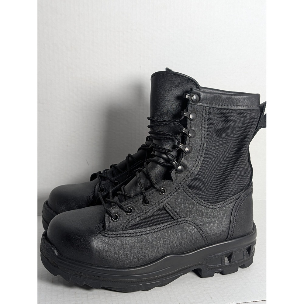 Altama Men's Black Tactical Combat Boots Vibram Sole Military Size 7R Waterproof